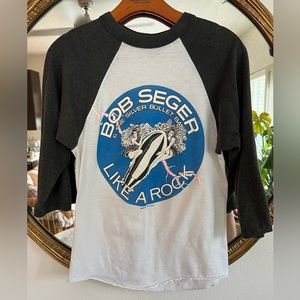 1987 Bob Seger American Storm Tour Tee